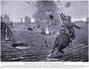 Så nær, men så langt. Private Nevilles smale flukt ved Ypres oktober 1914
